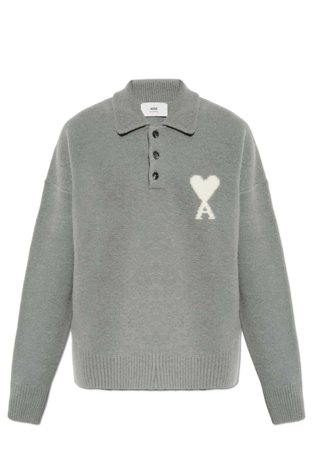 Ami Alexandre Mattiussi Cardigan with logo | Men's Clothing | Vitkac